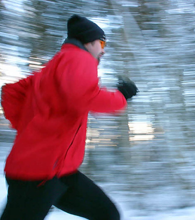 Gut ausgerstet geht&#8217;s: Laufen im Winter  | Foto: fotolia.com/blende64