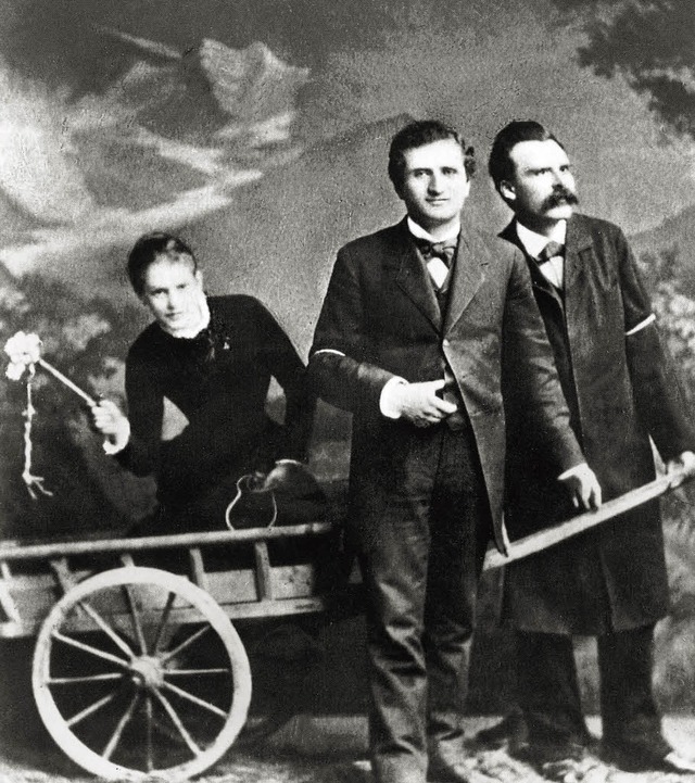 &#8222;Entriegelter Freiheitsdrang&#82...rt Paul Ree und Friedrich Nietzsche.    | Foto: akg