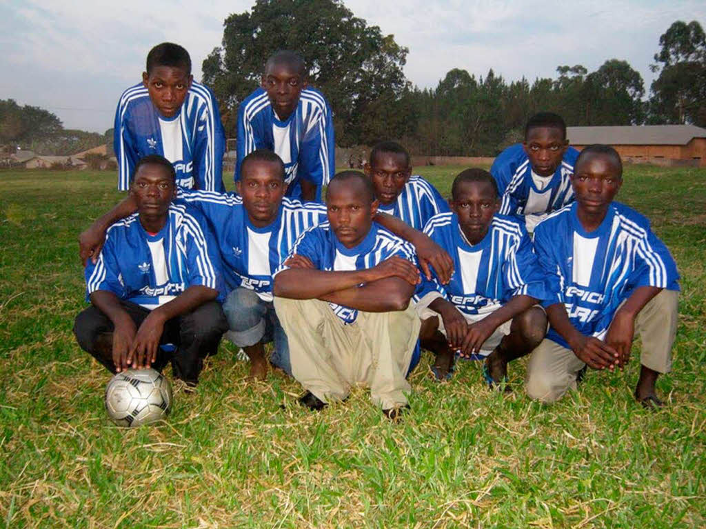 Fussballtrikots untersttzt vom Fussballverein Oberschopfheim