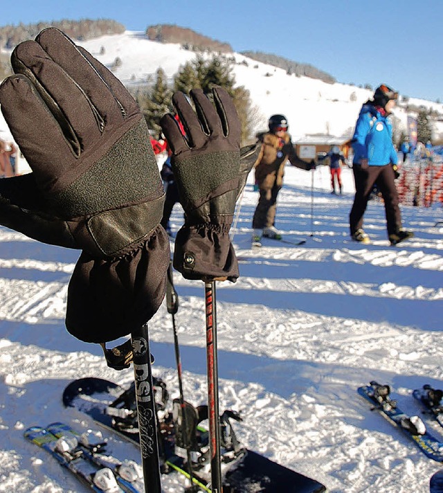 Die Bestzeiten der Kinder konnten sich beim Skirennen sehen lassen.   | Foto: kbl