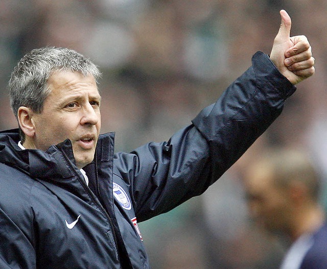 Zurck in der Bundesliga: Der Eidgenosse Lucien Favre   | Foto: dapd