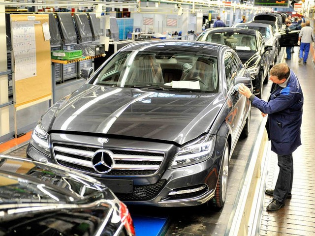 Bei Daimler gibt es wieder reichlich zu tun.   | Foto: dpa