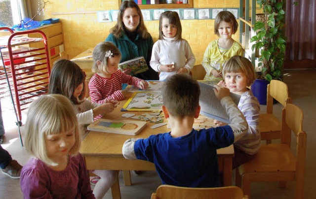 Kindergarten in Kuhbach: Im Ortschafts...n einerseits und der CDU andererseits.  | Foto: Wolfgang Beck