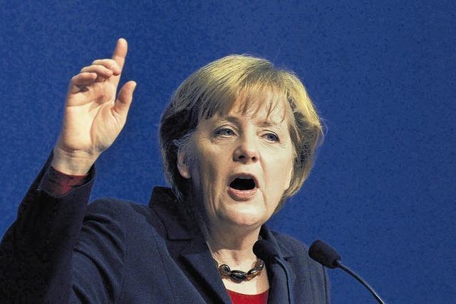 Kanzlerin Merkel kommt