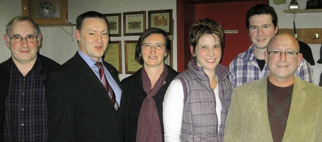 Neu im Vorstand (von links): Norbert K...rter, Michael Fliehler und Helmut May   | Foto: Hans Spengler