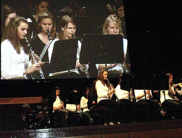 Das Konzert in der Liederhalle.  | Foto: Schule