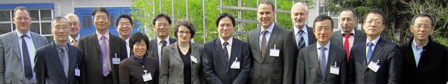 Eine Wirtschaftsdelegation aus Taiwan besuchte die Lofo High Tech Film.   | Foto: BZ