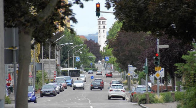 Auf dem Weg durch Friedlingen wird die...Einsteigen gewhrleistet werden kann.   | Foto: LAUBER