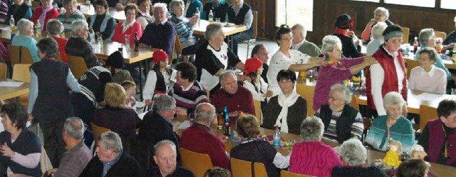 Gut besucht war die Seniorenfastnacht am Sonntag in der Dachsberghalle  | Foto: Karin Stckl-Steinebrunner
