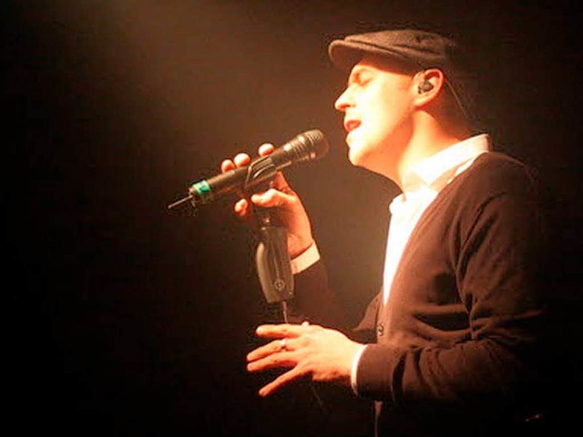 Ein gereifter Musiker: Max Mutzke singt im Waldsee Freiburg. 