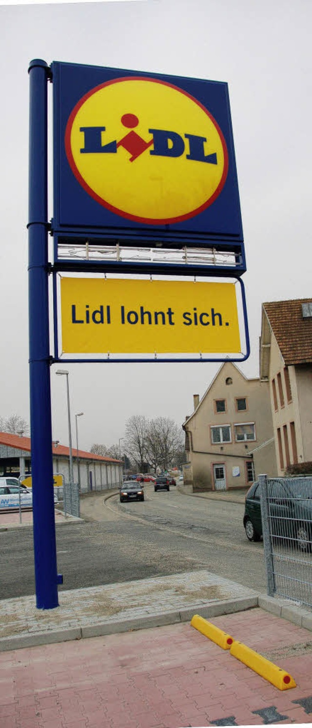 Der Rechtsstreit um Lidl in Teningen geht weiter.  | Foto: Jahn