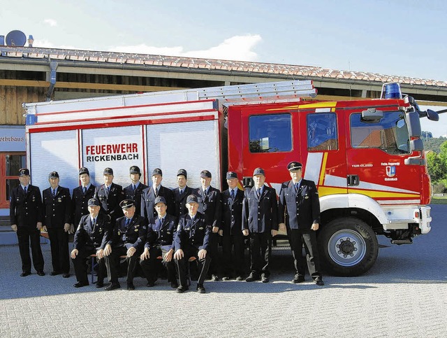 Zwei moderne Lschgruppenfahrzeuge vom...nderfahrzeug schon 2010 in Betrieb.     | Foto: BZ