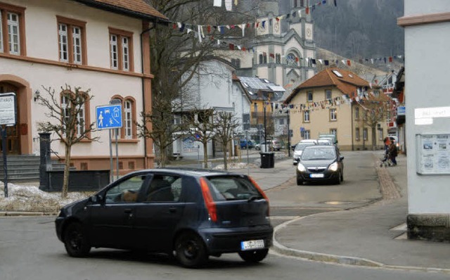 Das Nadelhr von Todtnau: Aus einer Kr...ert, die Durchfahrt vergrert werden.  | Foto: Verena Wehrle