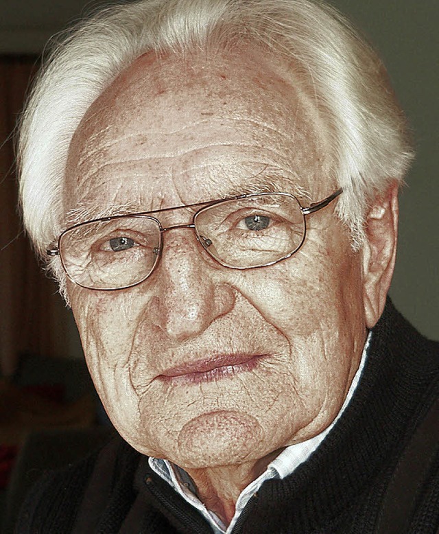 Eichens letzter Brgermeister Georg Gr... feiert  heute seinen 85. Geburtstag.   | Foto: Georg Diehl