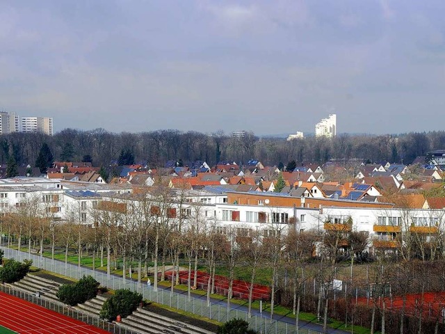 Mangelhafte Angelegenheit: die Reihenh... am Spittelacker im Stadtteil Mooswald  | Foto: Ingo Schneider