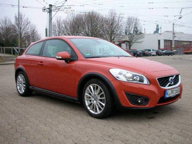 Der Volvo C30 ist ein kompakter, verbrauchsarmer Sportler.  | Foto: Hans-Henning Kiefer