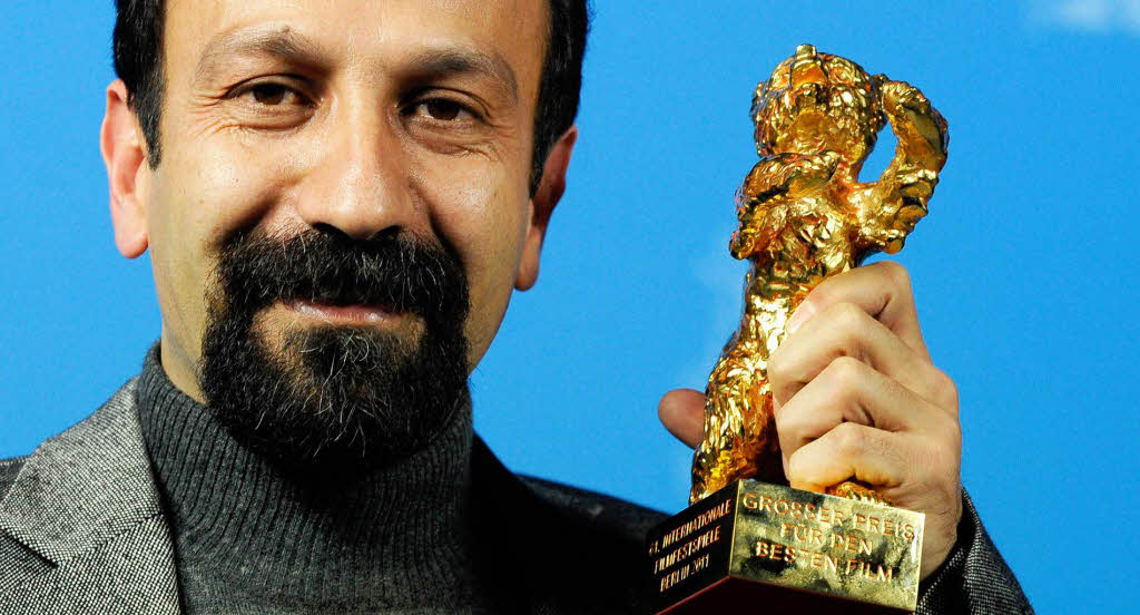 Asghar Farhadi erhielt fr seinen Film „Nader und Simin, Eine Trennung) den Goldenen Bren.
