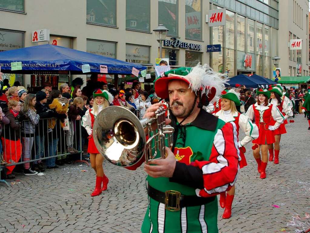 Der Narrentag in Offenburg.