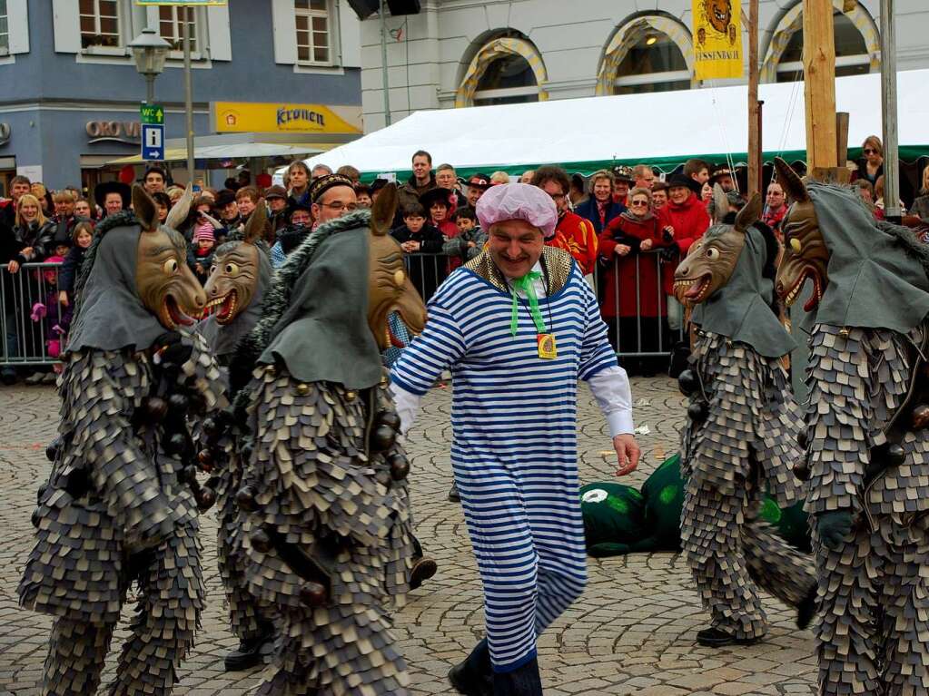 Der Narrentag in Offenburg.