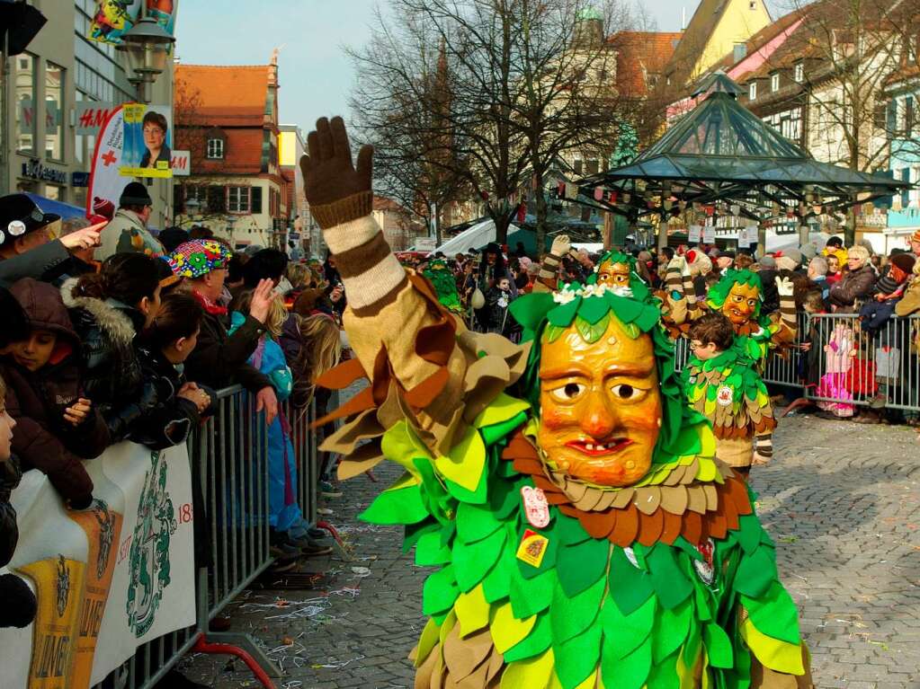 Der Narrentag in Offenburg.