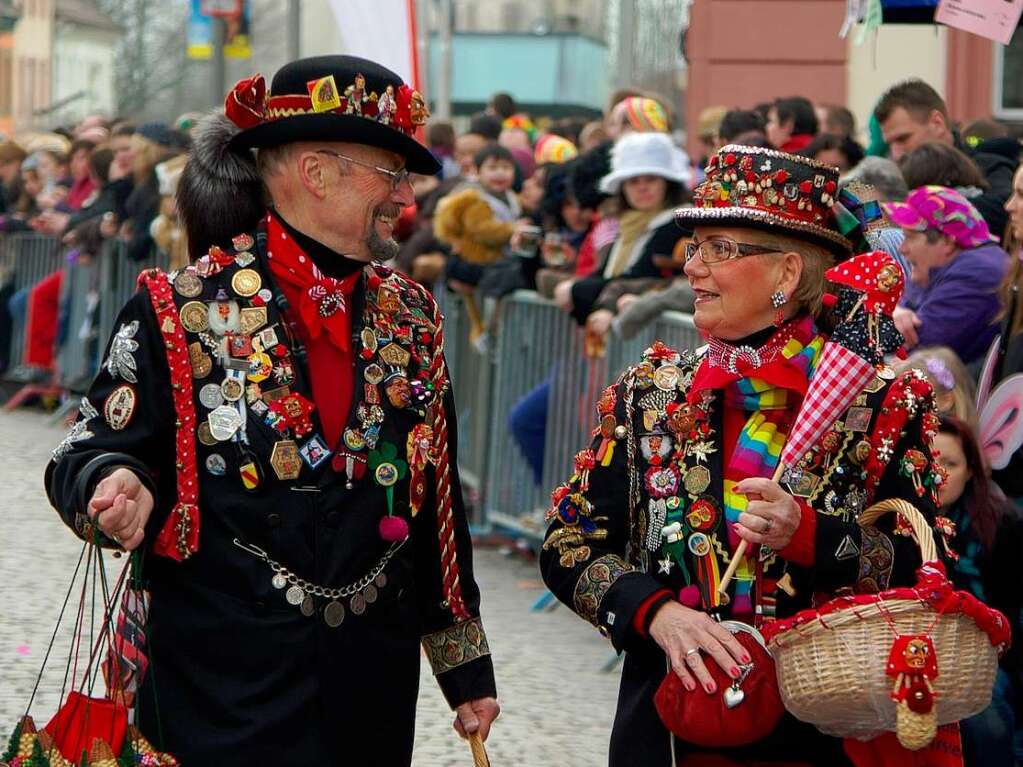 Der Narrentag in Offenburg.