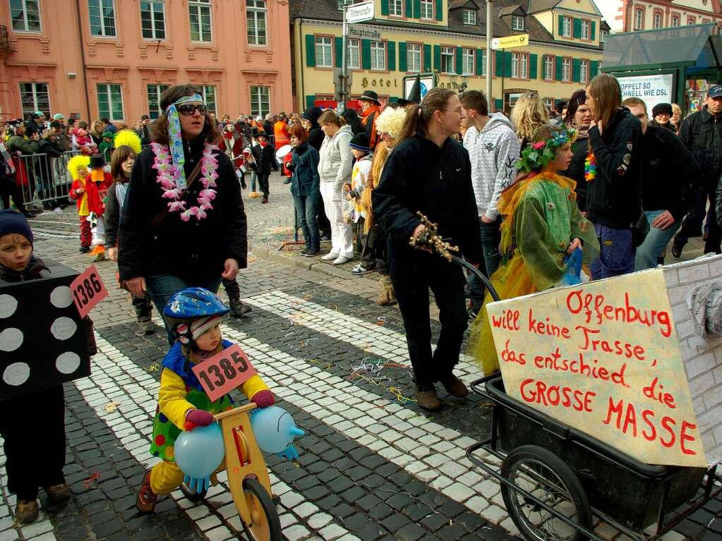 Der Narrentag in Offenburg.