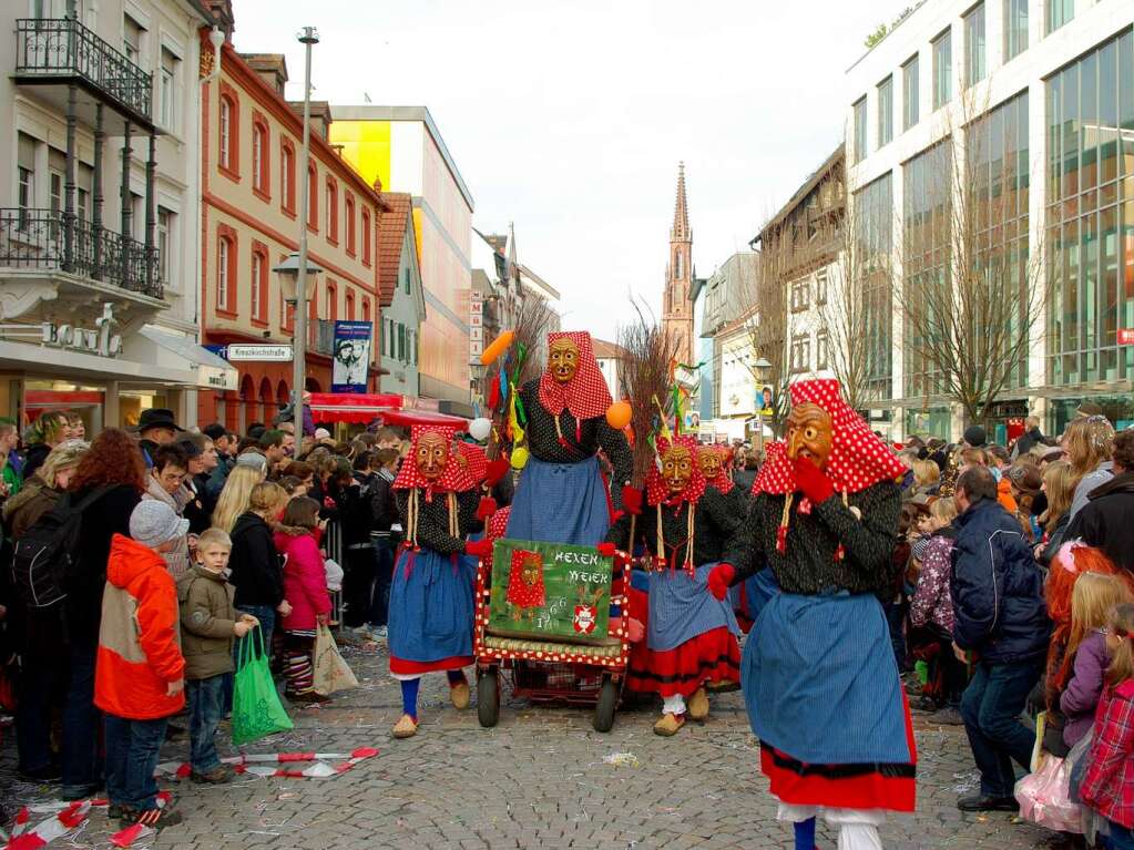 Der Narrentag in Offenburg.