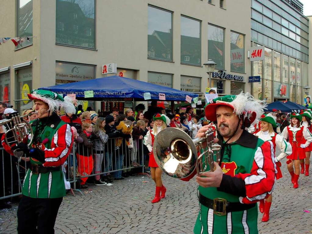 Der Narrentag in Offenburg.