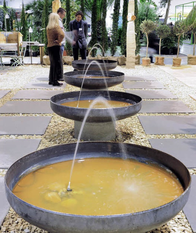 Spritzige Ideen findet der Gartenfreund auf der Spezialmesse.  | Foto: Kunz