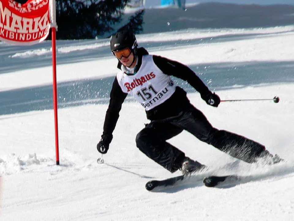 Und zünftigen alpinen Skisport konnten...en und Musiker auch &#8211; aber wie!   | Foto: Ute Frömgen