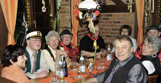 So muss Fasnacht sein: Traditionelle &...len&quot; Gasthaus &quot;Salmen&quot;.  | Foto: Alexander Anlicker