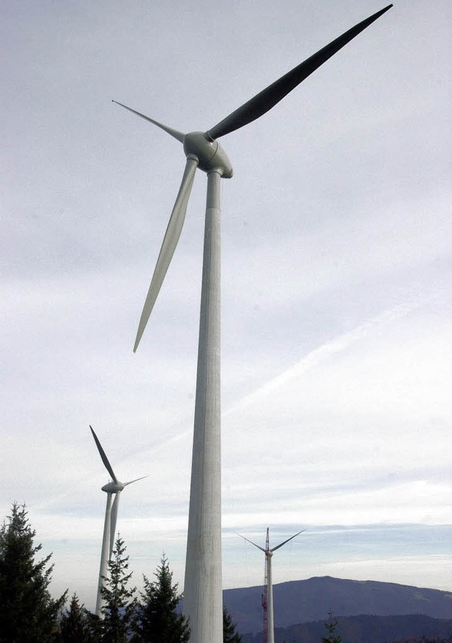 Der Ausbau der Windkraft in Sdbaden dauert zu lange.  | Foto: DPA
