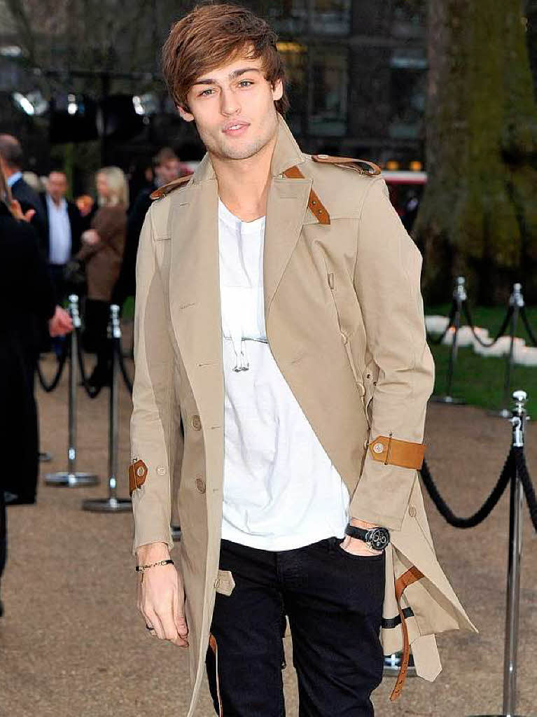 Stylish: das britische Model Douglas Booth