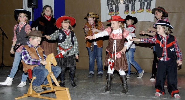 Der Narresom in Aktion beim &#8222;Fr...&#8220; in der Endinger Stadthalle.     | Foto: Roland Vitt