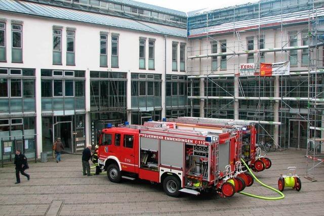 Feueralarm im Rathaus