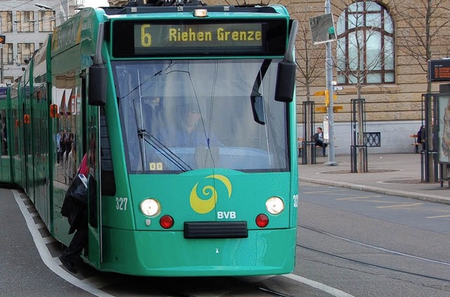 Knftig Lrrach-Burghof statt Riehen-Grenze? Die Tram-Diskussion geht weiter.  | Foto: gra