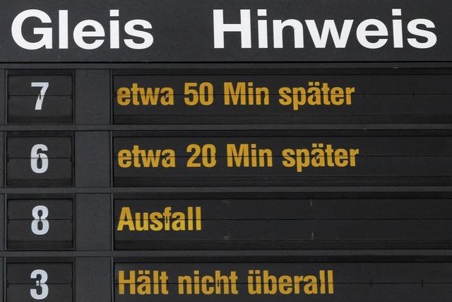 Lokfhrerstreik - Geduldsprobe fr Bahnreisende