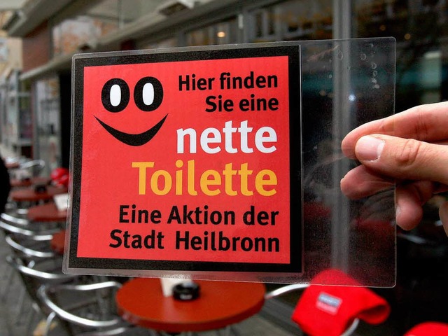 &#8222;Nette Toilette&#8220;: Dieses L...tadtbesucher kostenlos nutzen knnen.   | Foto: Nikolaus Trenz