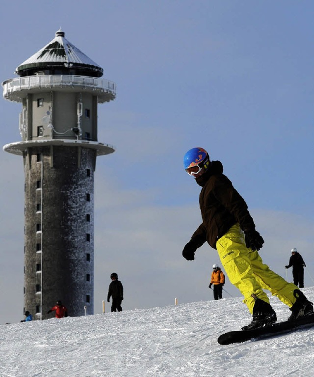Wintersportvergngen am Feldberg   | Foto: Seeger