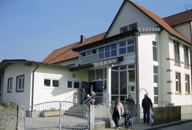 Aus dem Kindergarten in Ringsheim knnte bald ein Bildungshaus werden.   | Foto: Adelbert Mutz