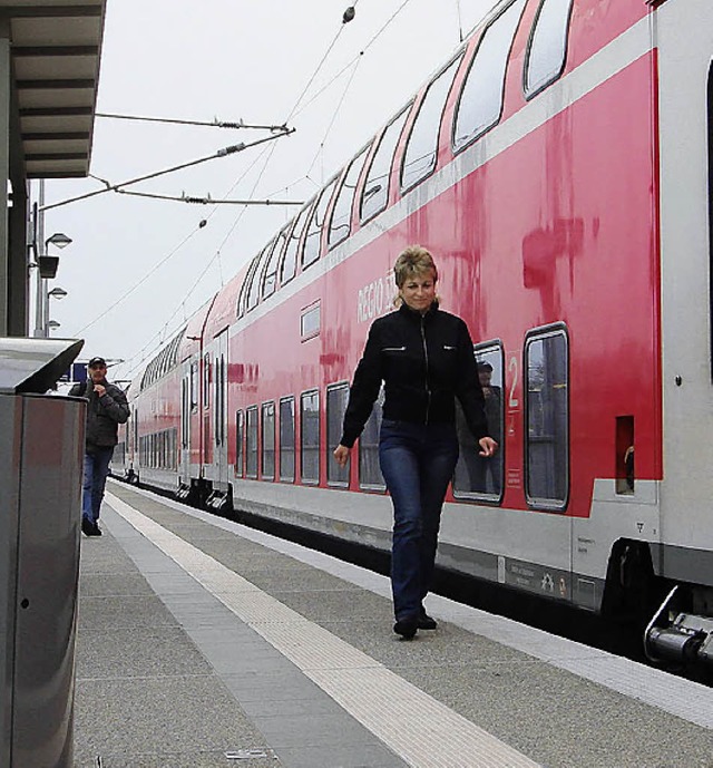 Der Haltepunkt Eimeldingen knnte nach...er SPD  attraktiver gestaltet werden.   | Foto: langelott