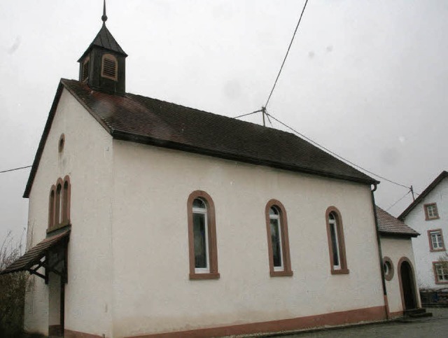 In der Wiechser Kapelle wurde Klaus Op...e Januar zum Prdikanten eingesegnet.   | Foto: Marlies Jung-Knoblich