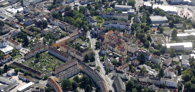 In Bausubstanz und Gemeinwesen der Off...ststadt flieen weitere Frdermittel.   | Foto: Peter Heck