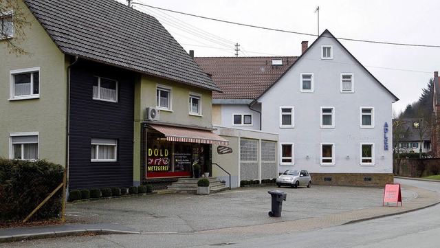 Zankapfel: der Parkplatz beim &#8222;Adler&#8220; in Schuttertal   | Foto: christoph breithaupt