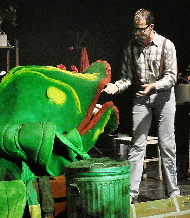 Eine Szene aus der Musical &#8222;Little shop of horrors&#8220;   | Foto: Privat