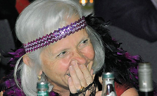 OB Gudrun Heute-Bluhm lacht mit,  auch wenn sie selbst Thema ist.  | Foto: Barbara Ruda