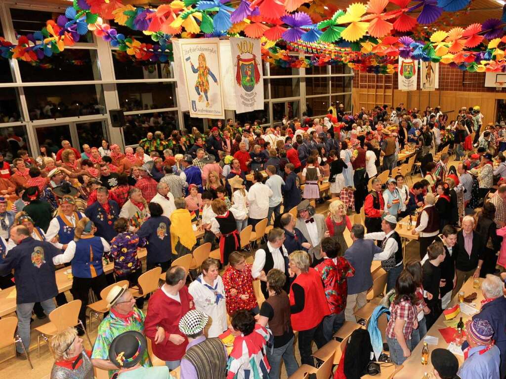 Volles Haus beim Zunftabend in der Schwarzwaldhalle