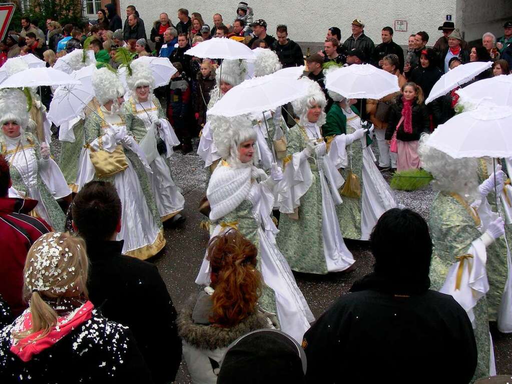 Groer Narrenumzug in Merdingen