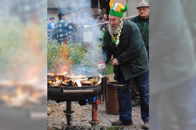 Narrenbaum mit kleinem Schnheitsfehler