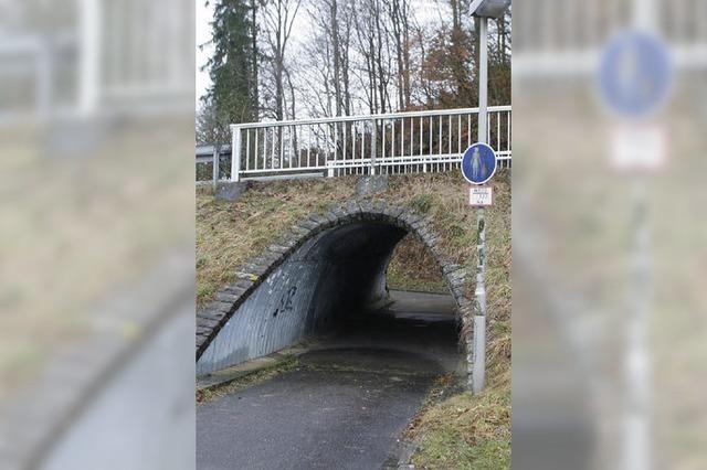 Ortschaftsrat will den Tunnel schlieen